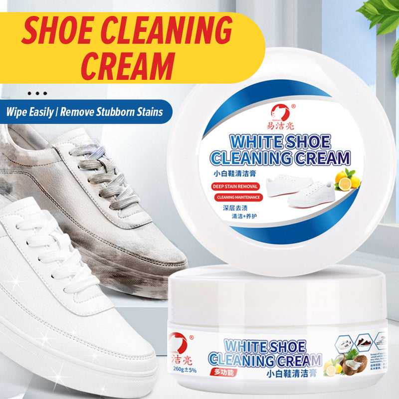 New White Shoe Cleaning Cream Shoes Whitening Stain Remover Cream Cleansing  - All-purpose Cleaner - AliExpress