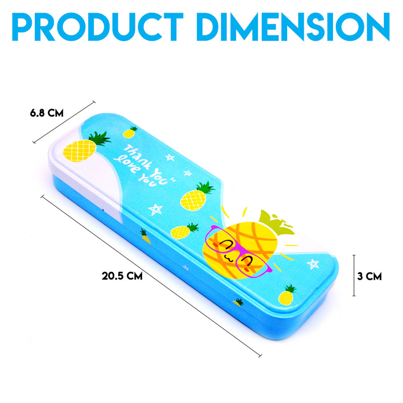 idrop Creative Fruit Design Kids Student Pencil Case Two Layer