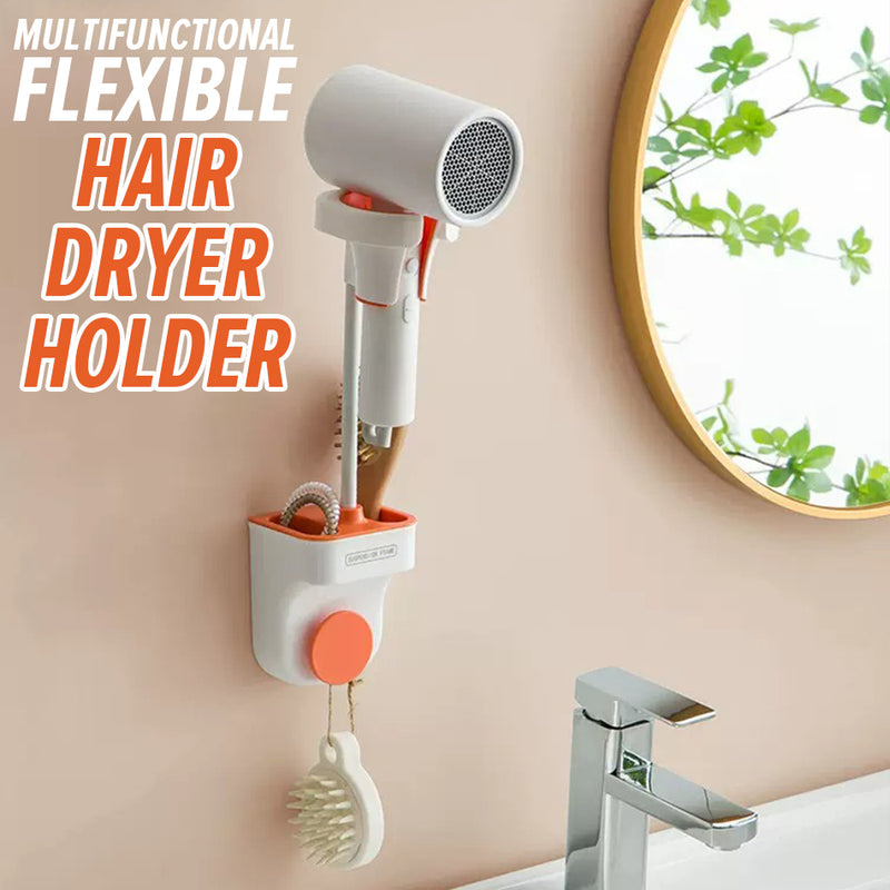 idrop Wall Mounted Hair Dryer Holder / Pemegang Pengering Rambut / (强力胶)吹风机架