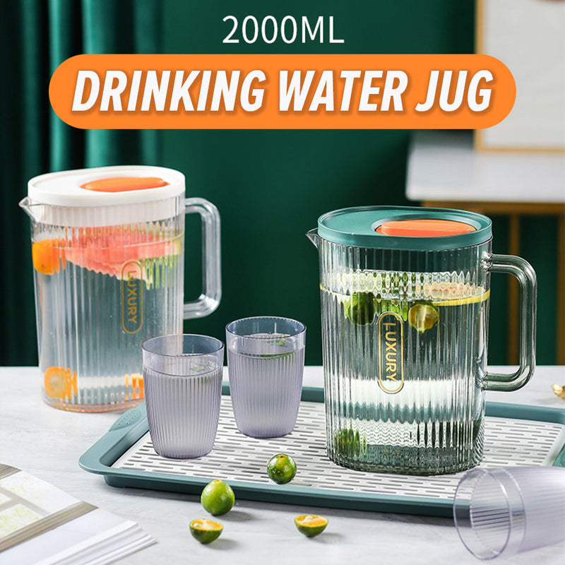 idrop [ 2L ] High Temperature & Cold Resistant Drinking Water Jug / Bekas Tempayan Minuman Tahan Panas & Sejuk / 耐高温塑料冷水壶