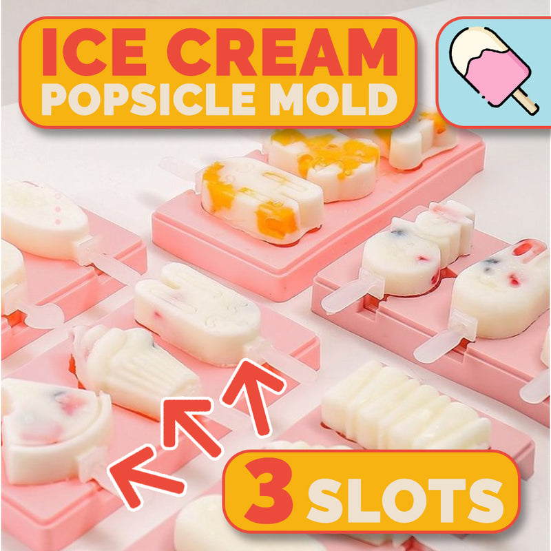 idrop DIY Flexible Homemade Ice Cream Popsicle Mold