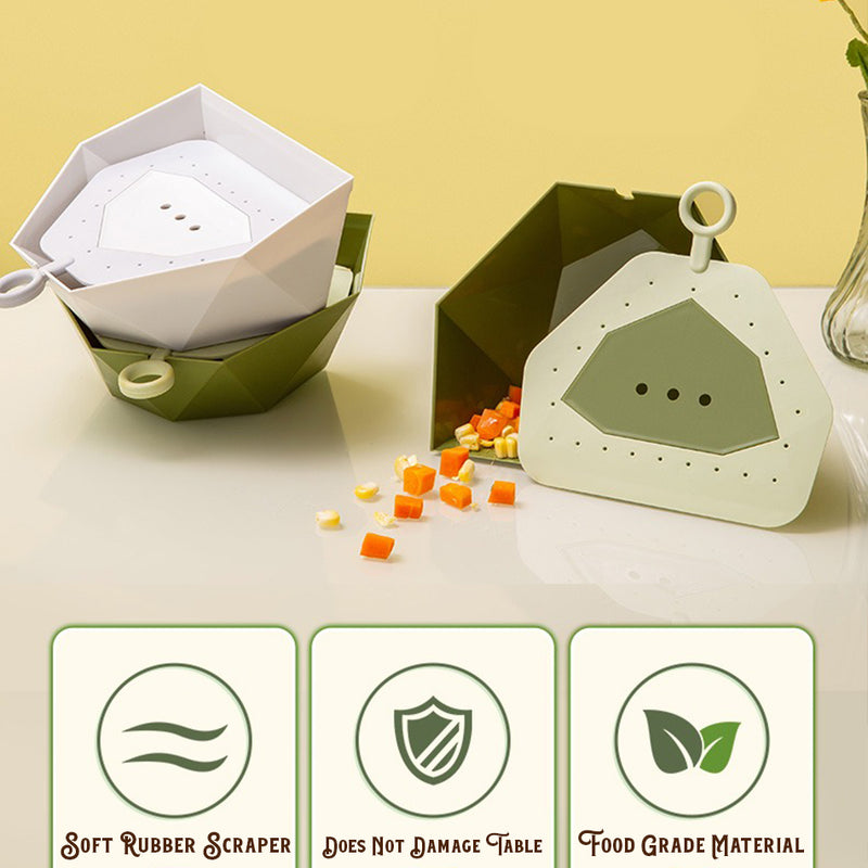 idrop Table Cleaning Dustpan Set / Bekas Pencuci Meja / 外星人餐桌清洁套装(外星人清洁工具套装)(餐桌刮板)