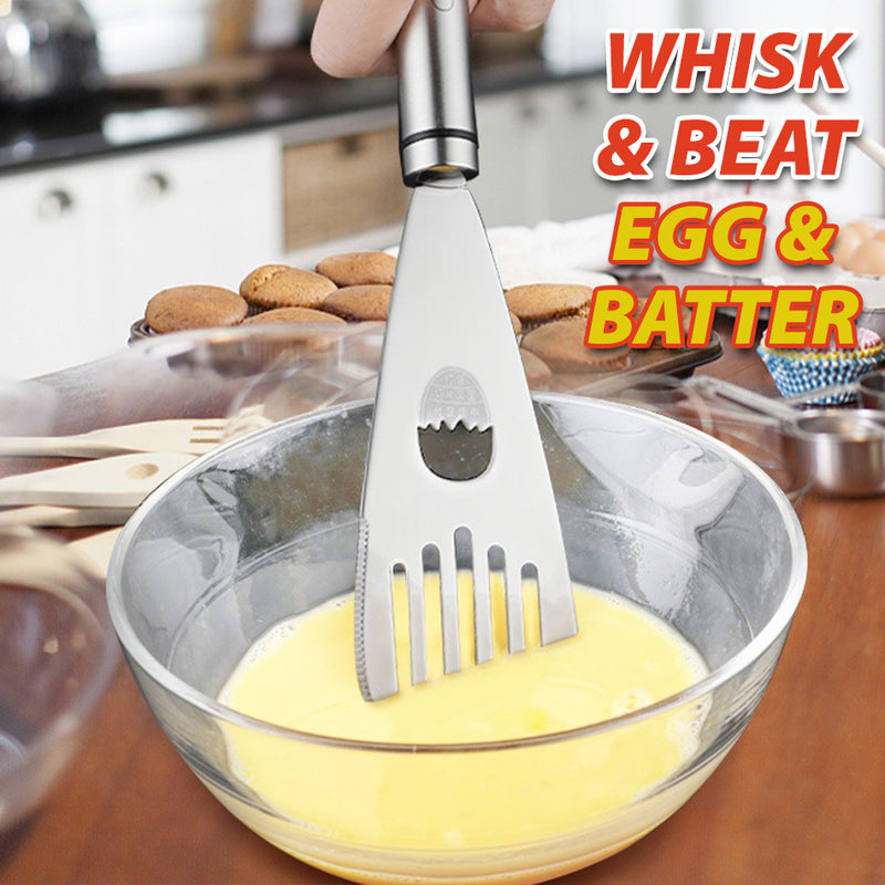 idrop [ 5 FUNCTION ] Multifunction Mixing & Baking Cake Shovel Stainless Steel SUS304 / Alat Pemotong & Pembancuh Kek / 5大功能蛋糕铲304