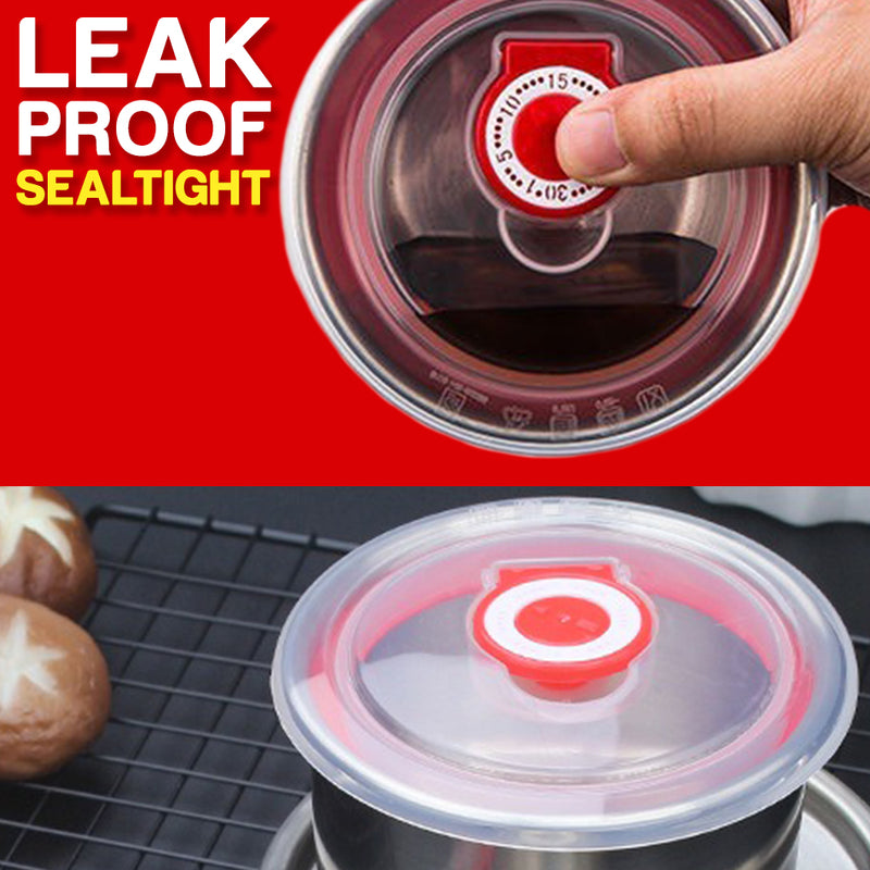 idrop [ 12CM ] Stainless Steel Soup Bowl Sealtight Leakproof SUS304 / Bekas Mangkuk Sup Keluli Tahan Karat / 304