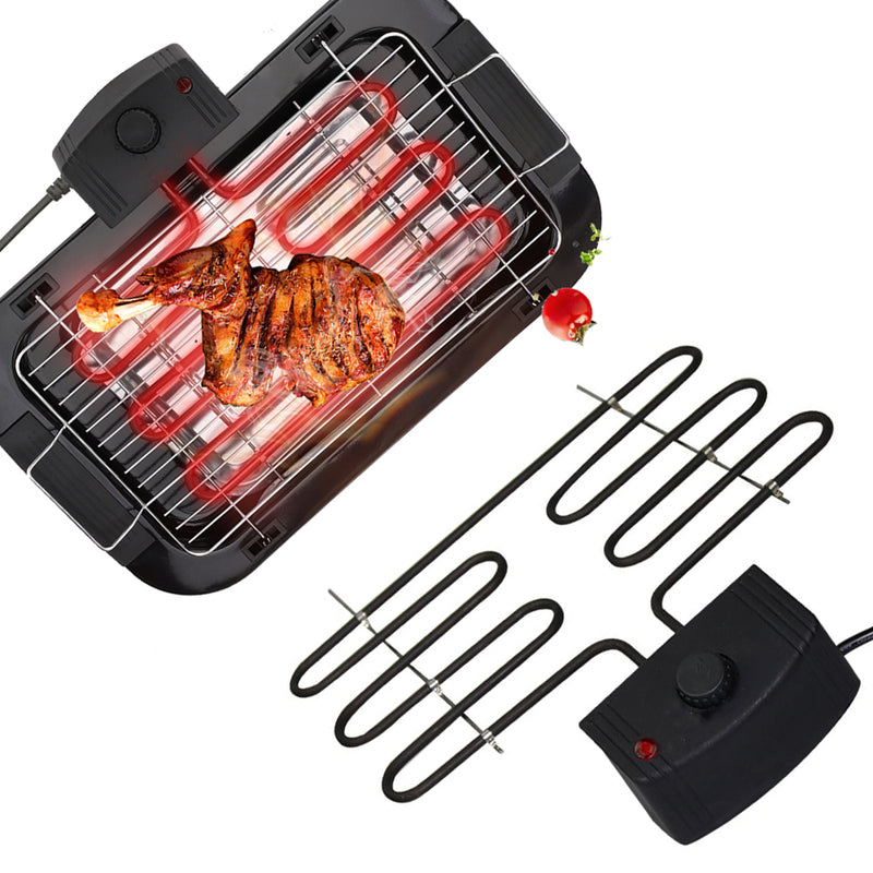 idrop HZA-31 Portable Compact Electric BBQ Stove Barbecue Cooking Grill ( With Stand )