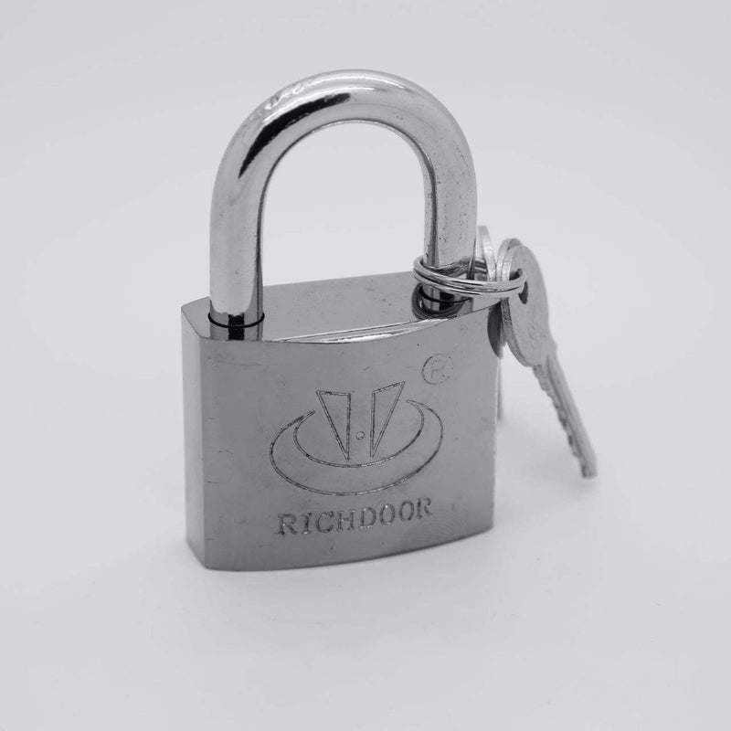 idrop 50mm RICHDOOR Padlock - Door Pad GILT LOCK