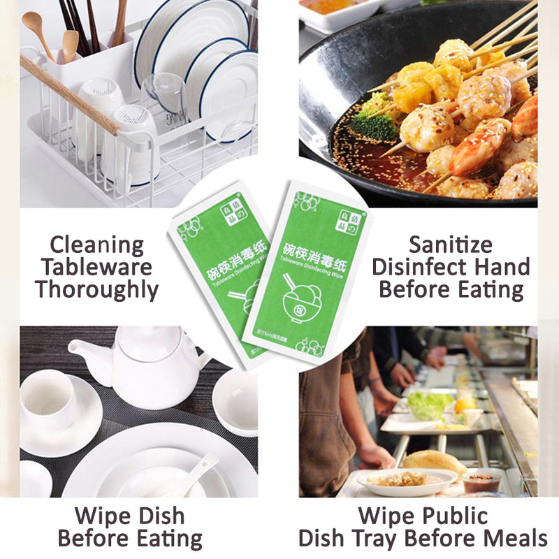 idrop [ 30PCS ] Tableware Cleaning Wipes / Kain Pencuci Perkakas Dapur / 30片碗筷清洁湿巾 [ 12CM X 20CM ]