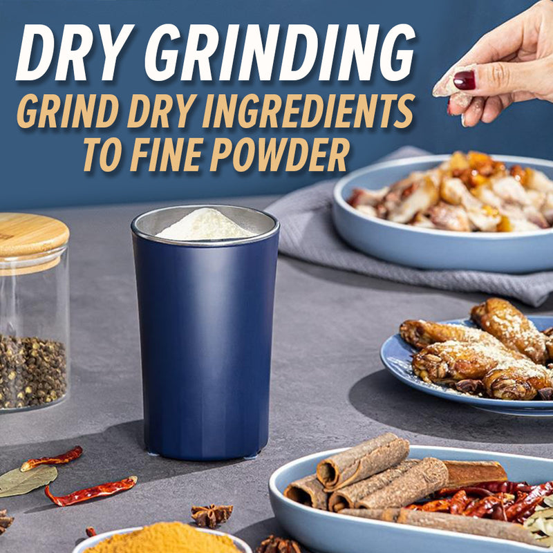 idrop 200W Fine Dry Powder Electric Grinder / Mesin Pengisar Makanan Kering / 研磨机200W(双刀)