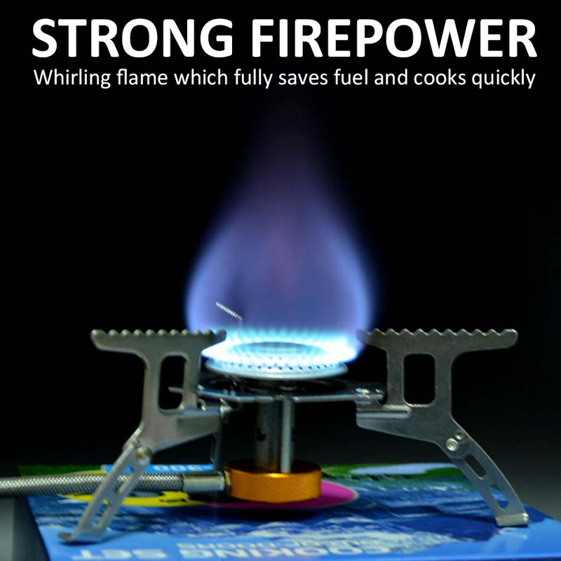 idrop Outdoor Camping Mini Stove Compact Portable Foldable Outdoor Cooker 3200W / Dapur Masak Mudah Alih Senang Lipat / 气炉户外便携气罐自驾游炊具