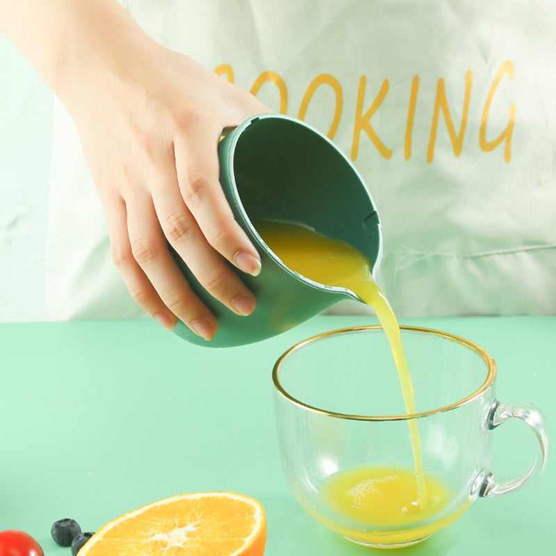 idrop [ 2 IN 1 ] 450ml Hand Pressed Manual Fruit Juicer Orange Lemon Fruit Squeeze Juicer Multifunction / Pemerah Jus Buah Pelbagai Guna / 手纽榨果汁杯(多功能随心榨汁杯)