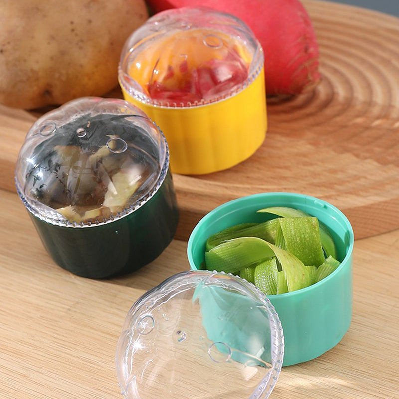 idrop Kitchen Multifunction Fruit & Vegetable Storage Peeler / Pengupas Sayur & Buah Pelbagai Guna / 收纳削皮器