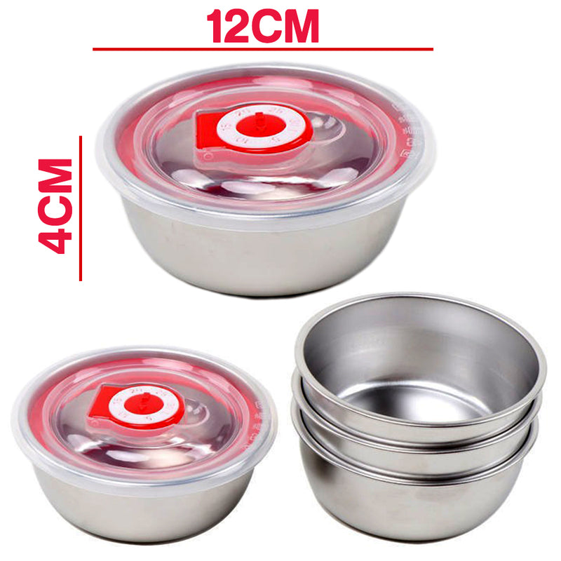 idrop [ 12CM ] Stainless Steel Soup Bowl Sealtight Leakproof SUS304 / Bekas Mangkuk Sup Keluli Tahan Karat / 304