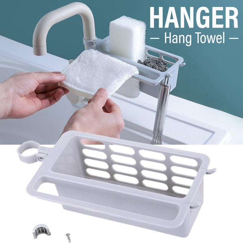 idrop Sink Plastic Faucet Mounting Rack / Rak Kepala Paip Sinki / 塑料水龙头架