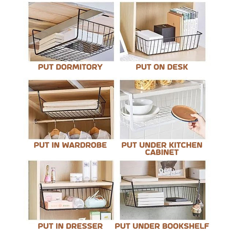 idrop Large Hanging Storage Drawer Basket / Bakul Gantung Penyimpanan Barang / 大号抽屉篮