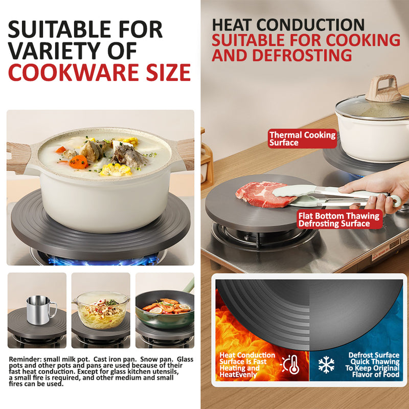 idrop [ 28CM ] Thermal Conduction Thawing Dual Purpose Plate / Piring Plat Terma Dwi Guna 28CM / 28CM导热解冻双用板