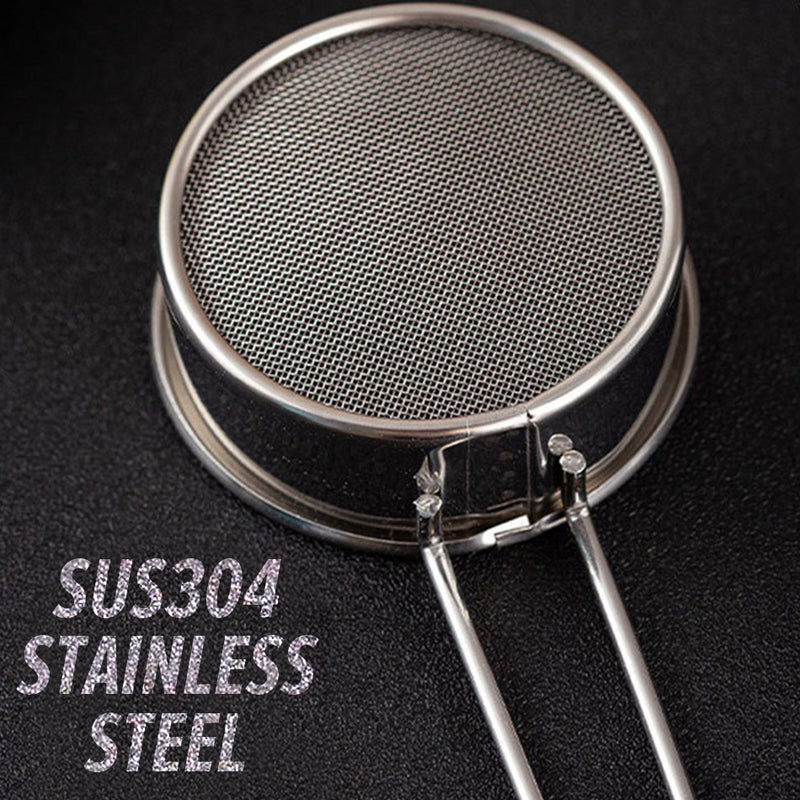 idrop Stainless Steel Powdered Sugar Sieve / Ayak Penapis Tepung Serbuk Gula Keluli Tahan Karat / 不锈钢小糖粉筛6.5*2.2*11.5CM