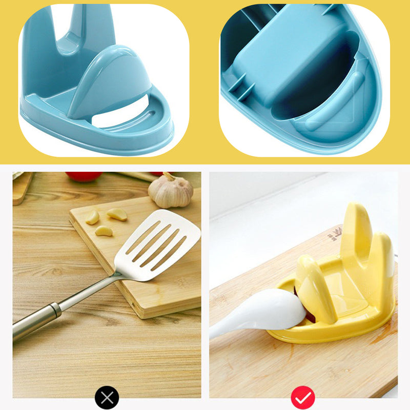 idrop Kitchen Pot Lid Holder & Utensil Rest / Alat Pemegang Penutup Periuk Kuali dan Alas Sandar Sudip / 坐式锅盖架