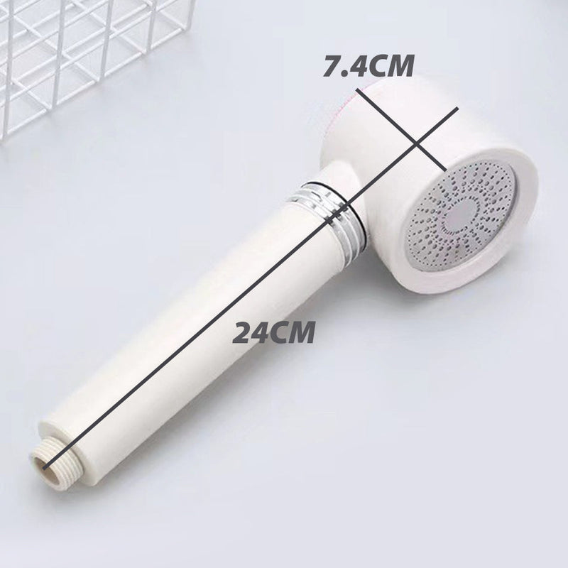 idrop Pressurized Shower Head with Scrubber Brush / Pancuran Air Bilik Mandi / 带搓头花洒