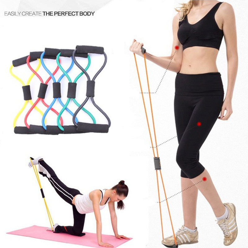 idrop Yoga 8 Fitness Elastic Exercise Band / Getah Senaman Elastik / 健
