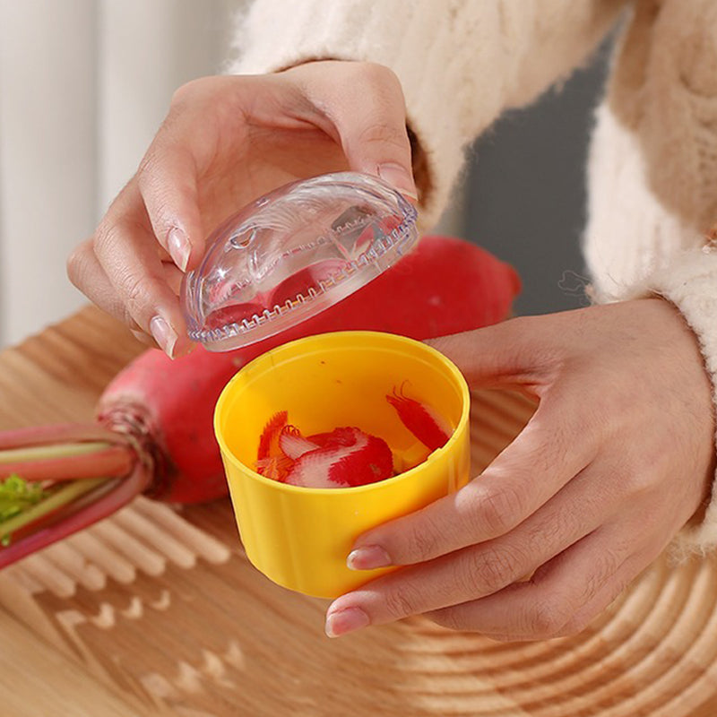 idrop Kitchen Multifunction Fruit & Vegetable Storage Peeler / Pengupas Sayur & Buah Pelbagai Guna / 收纳削皮器