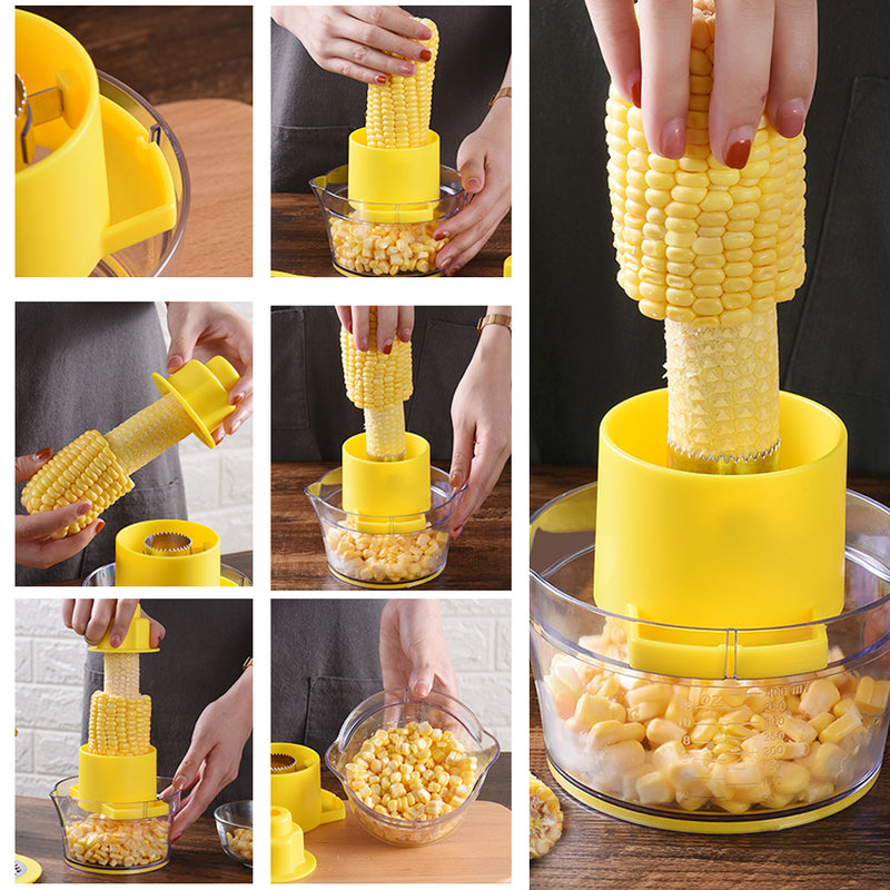 idrop 2 IN 1 Corn Kernel Peeler Vegetable Grater