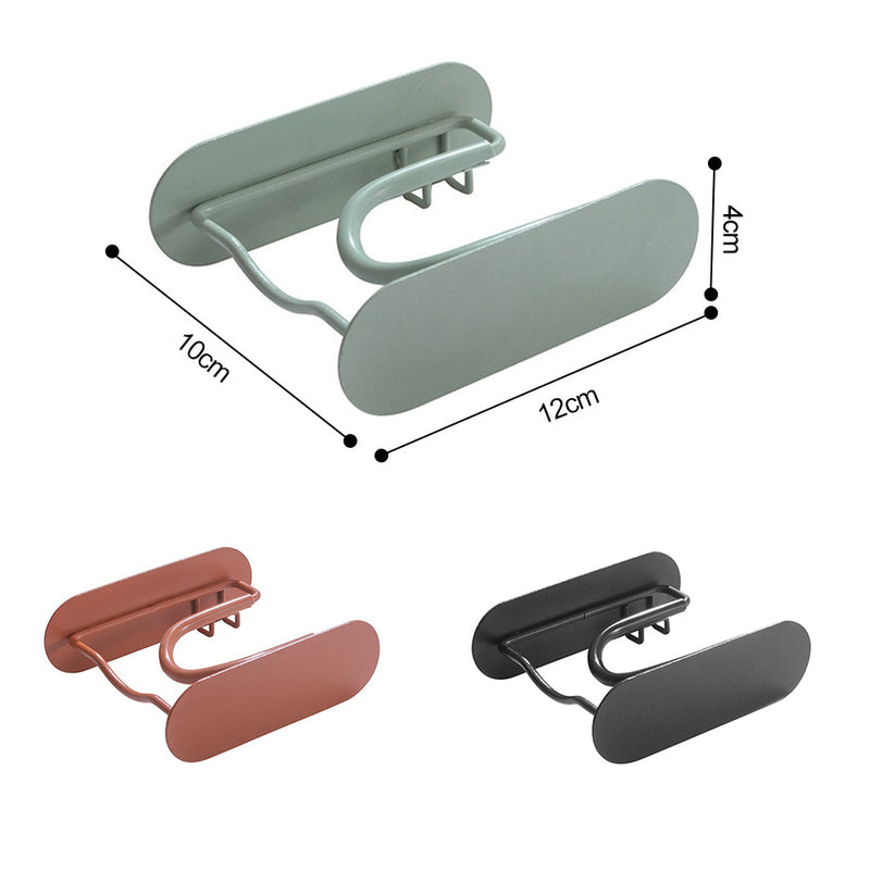 idrop Wall Mounted Hair Dryer Storage Rack Shelf / Rak Penyimpanan Pengering Rambut / 铁艺吹风机架