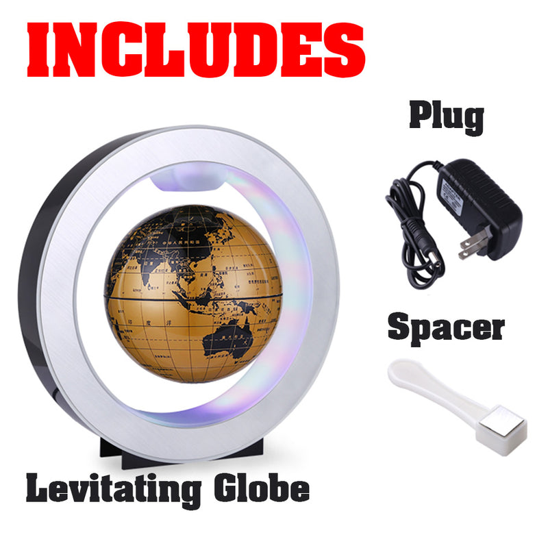 idrop Magnetic Levitating Floating Rotating Worldmap Globe Sphere