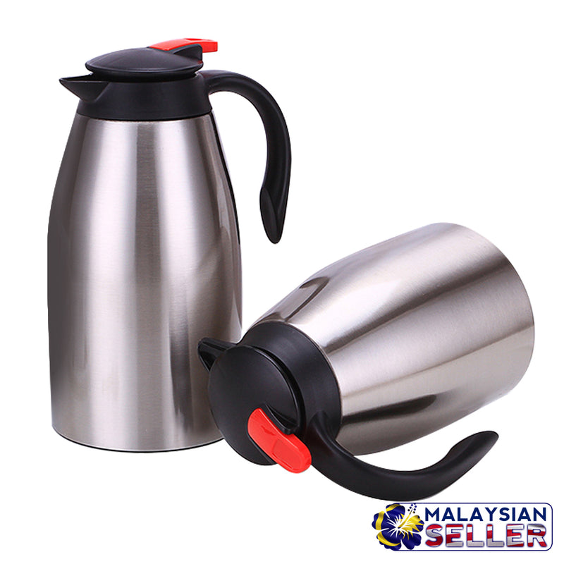 idrop Stainless Steel Double Wall Coffee Thermos Flask 1.5L / 2L